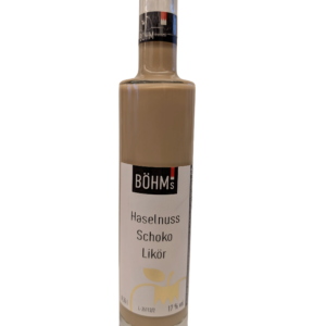 Haselnuss Schoko Likör 0,35 l, 17%vol